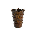 Elegant Handcrafted Bamboo Look Decorative Vase - Rustic Home Décor