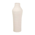 Elegant Minimalist White Ceramic Vase**