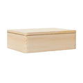 Eco-Friendly Bamboo Storage Box with Lid - Minimalist Design for Organizing & Home Décor